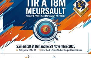 🏹 Concours de Tir à 18m à Meursault : Prêts à viser le sommet ?