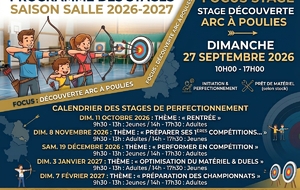 Stage découverte arc poulie