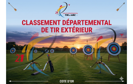 🏹 Classement Départemental TAE 2026