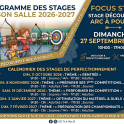 Stage découverte arc poulie